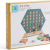 Buitenspeel BSToys GA456 3 Op Een Rij Spel Hout 2 Buitenspeel BSToys GA456 3 Op Een Rij Spel Hout -Speelwereld Winkel 3 op een rij BS toys GA456