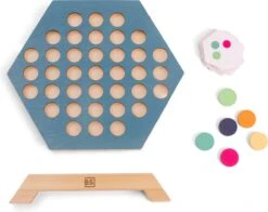 Buitenspeel BSToys GA456 3 Op Een Rij Spel Hout -Speelwereld Winkel 3 op een rij BS toys GA456 2