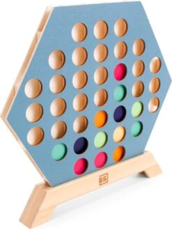 Buitenspeel BSToys GA456 3 Op Een Rij Spel Hout -Speelwereld Winkel 3 op een rij BS toys GA456 3