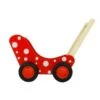 Houten Poppenwagen Poppenbuggy Dijktoys Rood -Speelwereld Winkel 6080p poppenwagen