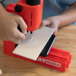 PLAYmake 4 In 1 Houtbewerkingsmachine Houtdraaibank 15 PLAYmake 4 In 1 Houtbewerkingsmachine Houtdraaibank -Speelwereld Winkel 801200 playmake kolomboor speelactief 3