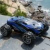 THOMAXX RADIOGRAFISCHE BESTUURBARE AUTO SCHAAL 1:16 X-TRUGGY SHADOW ASSASSIN RTR Blauw -Speelwereld Winkel 8719689408039 thomaxx rc auto blauw assassin speelactief.nl 1