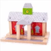 BigJigs BJT215 Houten Trein Treinstation -Speelwereld Winkel BigJigs BJT215 treinstation