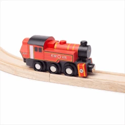 BigJigs BJT493 Houten Locomotief Ivatt Houten Trein -Speelwereld Winkel BigJigs BJT493 locomotief Ivatt 7
