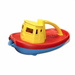 Green Toys Green-Toys Sleepboot Rood Met Geel Handvat GreenToys