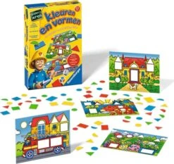 Kleuren En Vormen Kinderspel Ravensburger Spellen -Speelwereld Winkel Kleuren en vormen ravensburger leerspel 2