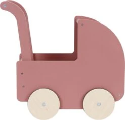 Little Dutch LD7096 Houten Retro Poppenwagen -Speelwereld Winkel LD7096 little dutch poppenwagen 1