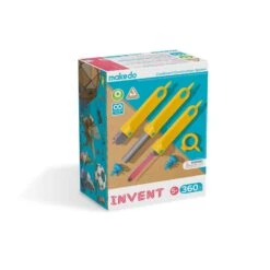 Makedo Invent 360 Gereedschapsset Voor Karton Kindergereedschap -Speelwereld Winkel MAKEDO INVENT 360 GEREEDSCHAPSSET KARTON BEWERKEN KNUTSELSET SCHOOLSET 1