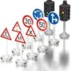 Siku 5597Sikuworld Verkeerslichten En Borden Schaal 1:50 -Speelwereld Winkel SIKU SIKU 5597 VERKEERSPORDEN VERKEERSLICHTEN VERKEERSSET 2
