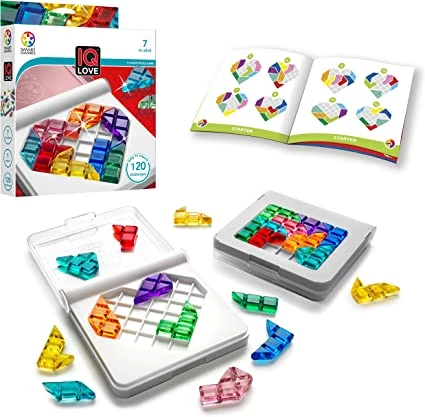 SmartGames SG302 IQ Love Denkspel Puzzelspel 4 SmartGames SG302 IQ Love Denkspel Puzzelspel - Afbeelding 2