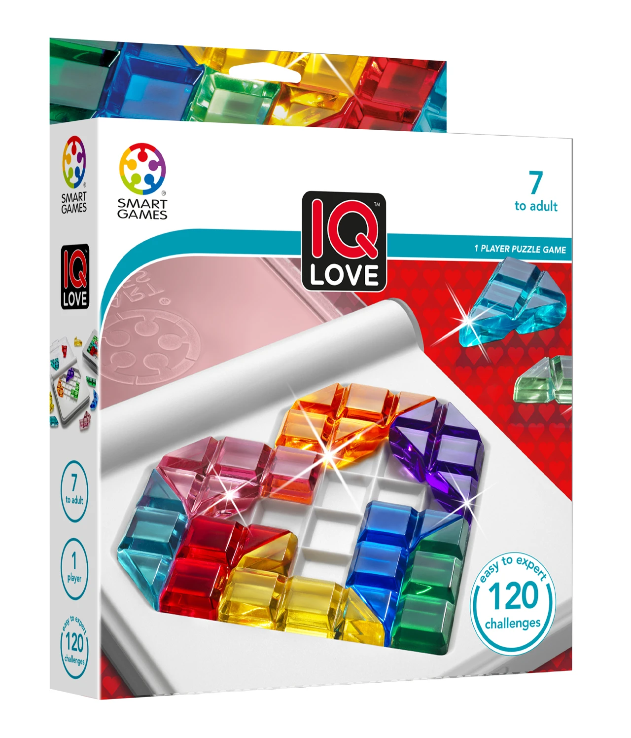 SmartGames SG302 IQ Love Denkspel Puzzelspel 3 SmartGames SG302 IQ Love Denkspel Puzzelspel