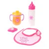 Johntoy Baby Rose Etenstijd Poppen Speelset -Speelwereld Winkel baby rose etenstijd poppenspeelset johntoy 27567 1