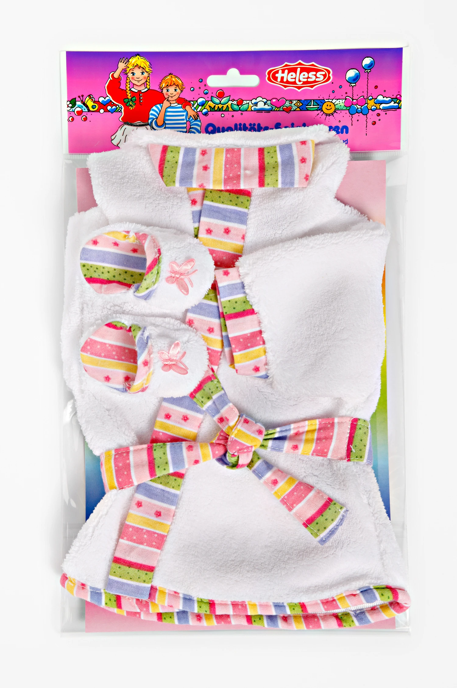 Badjas + Pantoffels Mt. 35 – 46 Cm. 3 Badjas + Pantoffels Mt. 35 – 46 Cm.