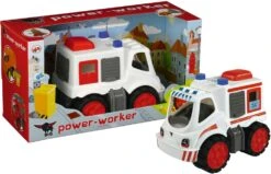 BIG Power Worker Midi Ambulance Zandbakspeelgoed 11 BIG Power Worker Midi Ambulance Zandbakspeelgoed -Speelwereld Winkel big power worker ambulance 56831 3