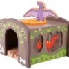 BigJigs BJT244 Tunnel T-rex Dinosaurus -Speelwereld Winkel bigjigs bjt244 houten tunnel t rex dinosaurus 3