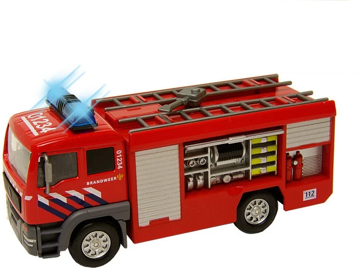 Brandweer Tankauto Met Spuit, Licht En Geluid 3 Brandweer Tankauto Met Spuit, Licht En Geluid