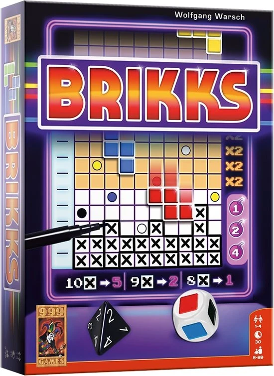 Brikks Dobbelspel 999games 4 Brikks Dobbelspel 999games - Afbeelding 2