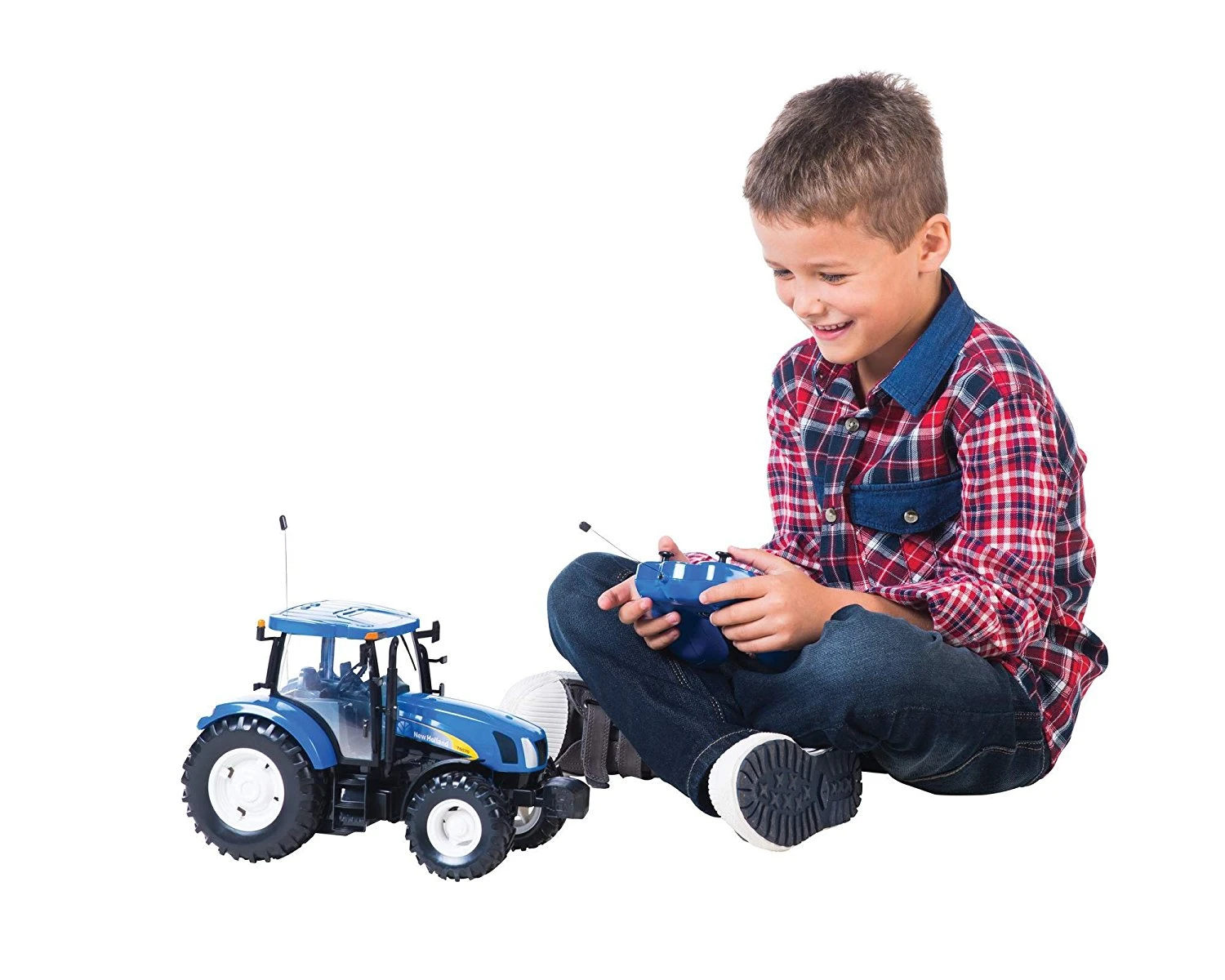 Britains Big Farm New-Holland RC Tractor 5 Britains Big Farm New-Holland RC Tractor - Afbeelding 3