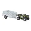 Britains 43358ATV Quad Bike Met Aanhangwagen -Speelwereld Winkel britains britains 43358 atv quad 4wd met aanhanger