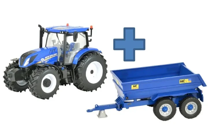 Britains 43268 New-Holland T6.175 Met NC Trailer 3 Britains 43268 New-Holland T6.175 Met NC Trailer