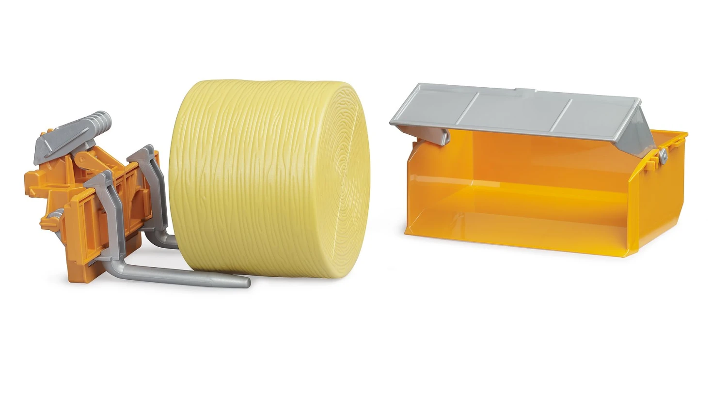 Bruder2353Tractor Laadbak En Vorken 4 Bruder2353Tractor Laadbak En Vorken - Afbeelding 2