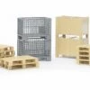 Bruder 2415 Logistieke Set Kisten En Pallets -Speelwereld Winkel bruder 02415 pallets kratten scaled 1