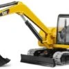 Bruder 2456 CAT Mini-Rupskraan Caterpillar -Speelwereld Winkel bruder 02456 cat mini rupskraan