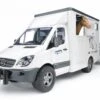 Bruder 2533 MB-Sprinter Paardentransporter + Paard -Speelwereld Winkel bruder 02533 mercedes sprinter veetransport scaled 1