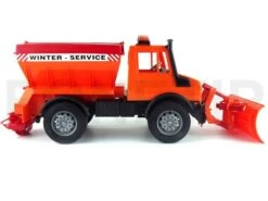 Bruder 2572 Strooiwagen MB Unimog Met Sneeuwploeg -Speelwereld Winkel bruder 02572 strooiwagen 2