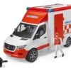 Bruder 02676 Mercedes Sprinter Ambulance Met Verpleger -Speelwereld Winkel bruder 02676 MB sprinter ambulance met broeder