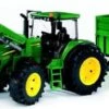 Bruder 3055 John-Deere 7930 + Voorlader En Aanhangwagen -Speelwereld Winkel bruder 3055 john deere tractor met voorlader en aanhanger