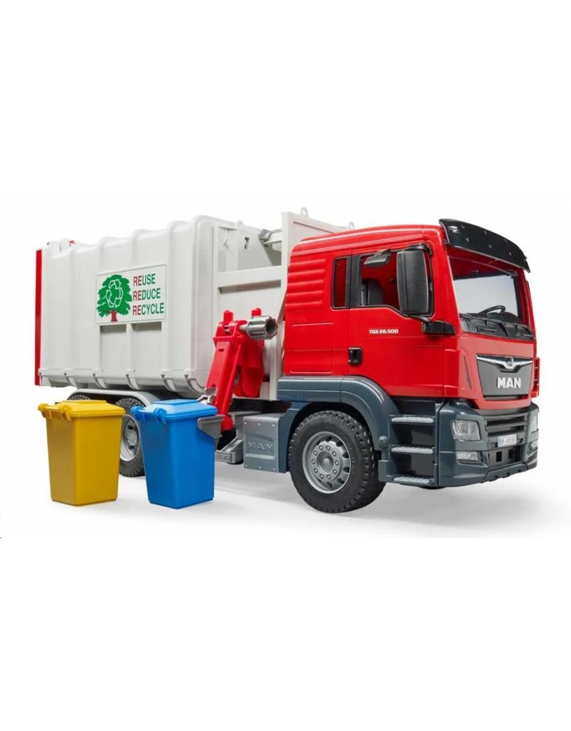 Bruder 03761 MAN-TGS Vuilniswagen 4 Bruder 03761 MAN-TGS Vuilniswagen - Afbeelding 2