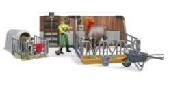 Bruder 62611 Koe- En Kalverstal Met Boer 10 Bruder 62611 Koe- En Kalverstal Met Boer -Speelwereld Winkel bruder 62611 koe en kalverstal met boer 3