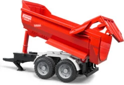 Bruder 02225 Tandemas Aanhangwagen Halfpipe Trailer Krampe -Speelwereld Winkel bruder tandemas halfpipe trailer krampe 1 1