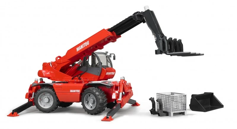 Bruder 2129 Telescooplader Manitou MRT-2150 Verreiker 5 Bruder 2129 Telescooplader Manitou MRT-2150 Verreiker - Afbeelding 3