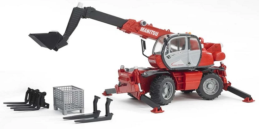 Bruder 2129 Telescooplader Manitou MRT-2150 Verreiker 3 Bruder 2129 Telescooplader Manitou MRT-2150 Verreiker