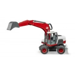 Bruder 3411 Graafmachine XE 5000 -Speelwereld Winkel bruder 3411 hydraulische kraan 4 wuielkraan speelactief.nl 1