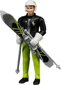 Bruder 60040 Man Op Skies Skiër -Speelwereld Winkel bruder 60040 skier incl accessoires man met skies 1 1