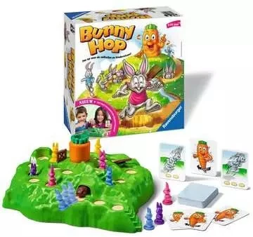 Bunny Hop Kinderspel Ravensburger Spellen 4 Bunny Hop Kinderspel Ravensburger Spellen - Afbeelding 2