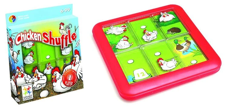 Smart Games SmartGames Chicken-Shuffle Denkspel Smart-Games 7 Smart Games SmartGames Chicken-Shuffle Denkspel Smart-Games - Afbeelding 5