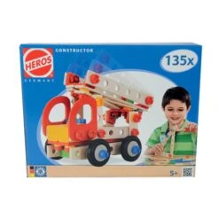 Eichhorn/Heros Constructor 135-delige Constructieset 11 Eichhorn/Heros Constructor 135-delige Constructieset -Speelwereld Winkel constructor 135 delig heros 39036