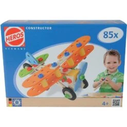 Heros Constructor, 85-delig -Speelwereld Winkel constructor 85 delig heros 39031 2