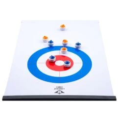Curling/Sjoelen 2-in-1 Shuffleboard 180×39 Cm. -Speelwereld Winkel curling shuffleboard sjoelen 2 in 1 3