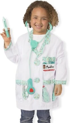 Melissa & Doug Doktersset Verkleedkleren Dokter Meliss&Doug -Speelwereld Winkel doktersset doktersjas verkleedkleding melissadoug speelactief.nl 2