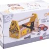 Houten Toolbox Dorjee Houten Speelgoed Gereedschapskist -Speelwereld Winkel dorjee toolkitgereedschapskist incl auto en gereedschap houten toolbox. 4