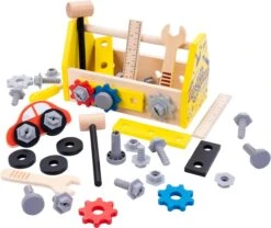Houten Toolbox Dorjee Houten Speelgoed Gereedschapskist 11 Houten Toolbox Dorjee Houten Speelgoed Gereedschapskist -Speelwereld Winkel dorjee toolkitgereedschapskist incl auto en gereedschap houten toolbox. 5