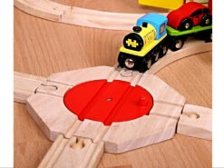 BigJigs BJT133 Rail Draaiplateau 7 BigJigs BJT133 Rail Draaiplateau -Speelwereld Winkel draaiplateau bigjigs bjt133 1