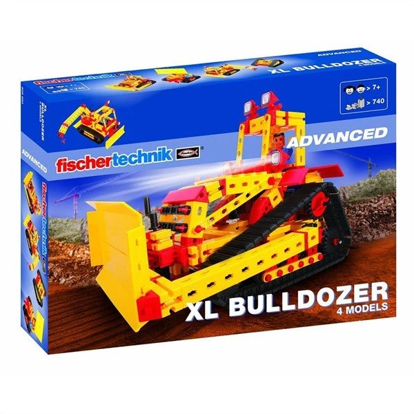 Fischertechnik Advanced – XL Bulldozer – 505280 4 Fischertechnik Advanced – XL Bulldozer – 505280 - Afbeelding 2