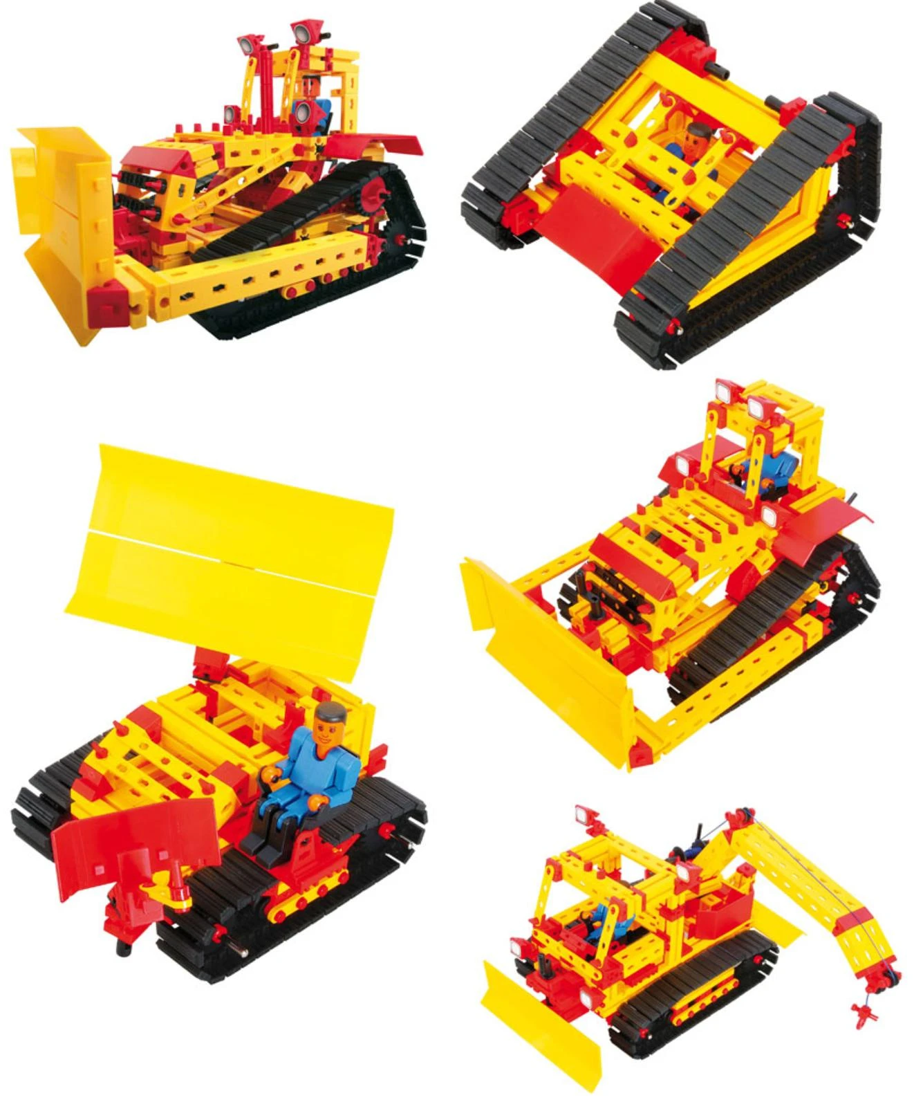 Fischertechnik Advanced – XL Bulldozer – 505280 8 Fischertechnik Advanced – XL Bulldozer – 505280 - Afbeelding 6