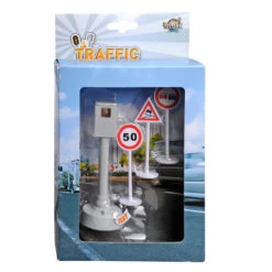 Flitspaal Try Me + 3 Verkeersborden -Speelwereld Winkel flitspaal kidsglobe